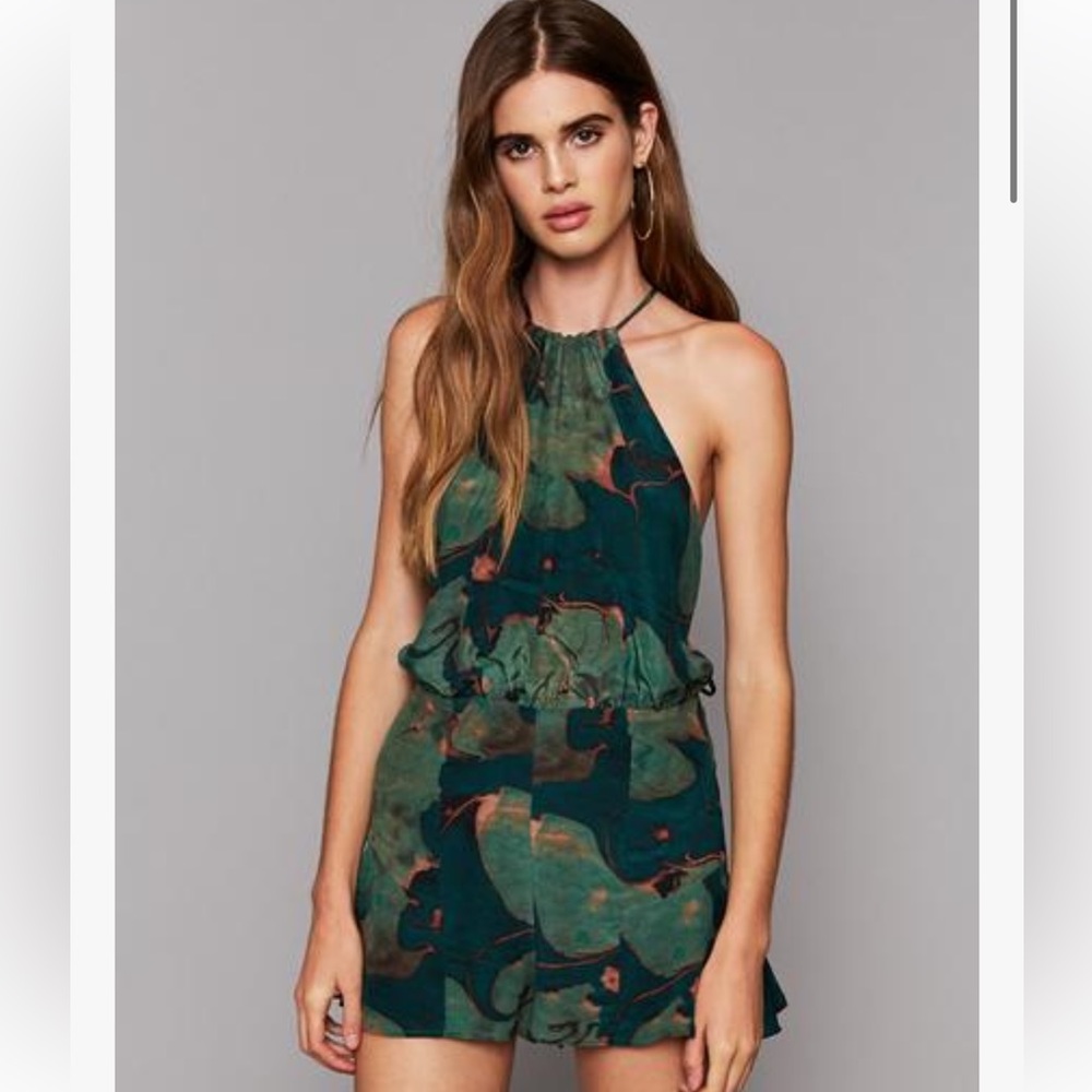 Stone Cold Fox Romeo Romper Size 0 Preowned